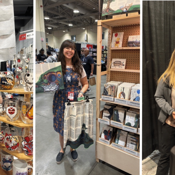 Artists at Fan Expo (Angelika Jankac, Kaytlyne Dewald, and Jessica Lee Shepard).